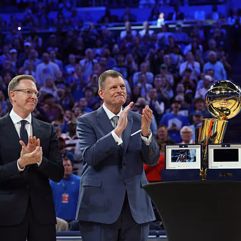Sam Presti, maniobra en Draft 2026. Foto: gettyimages