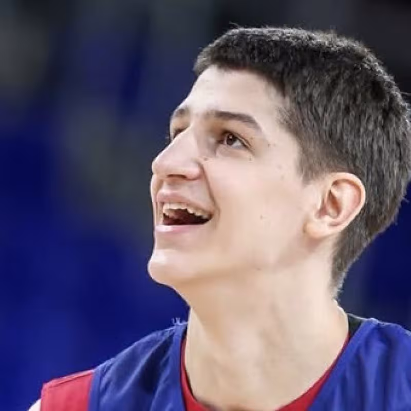 Nikola Kusturica, player of FC Barcelona.