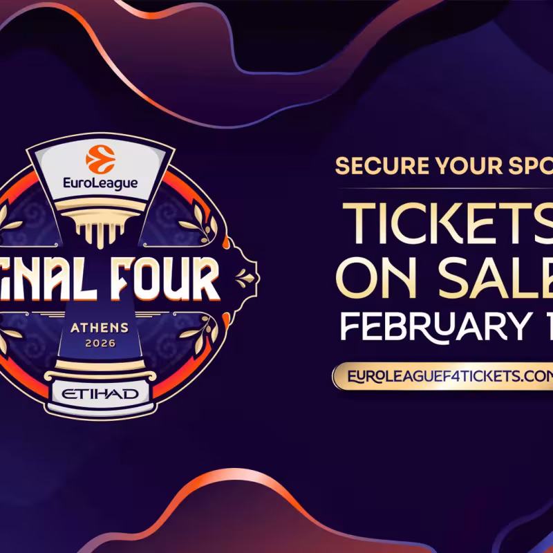 The Euroleague confirms the sale of tickets for the Final Four.