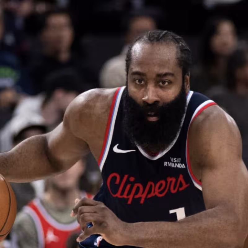 James Harden, new player for the Cleveland Cavaliers.