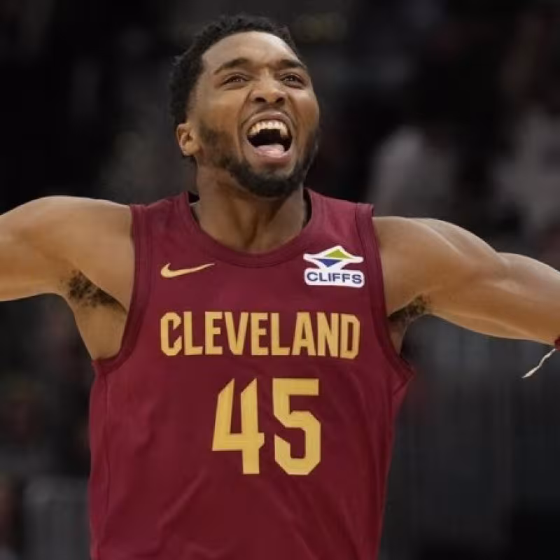 Donovan Mitchell is the big star of the Cavs.