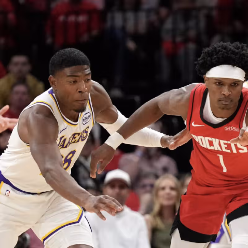 The Rockets finally beat the Lakers.