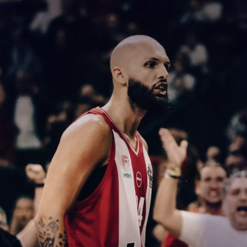 Evan Fournier, star of Olympiacos.