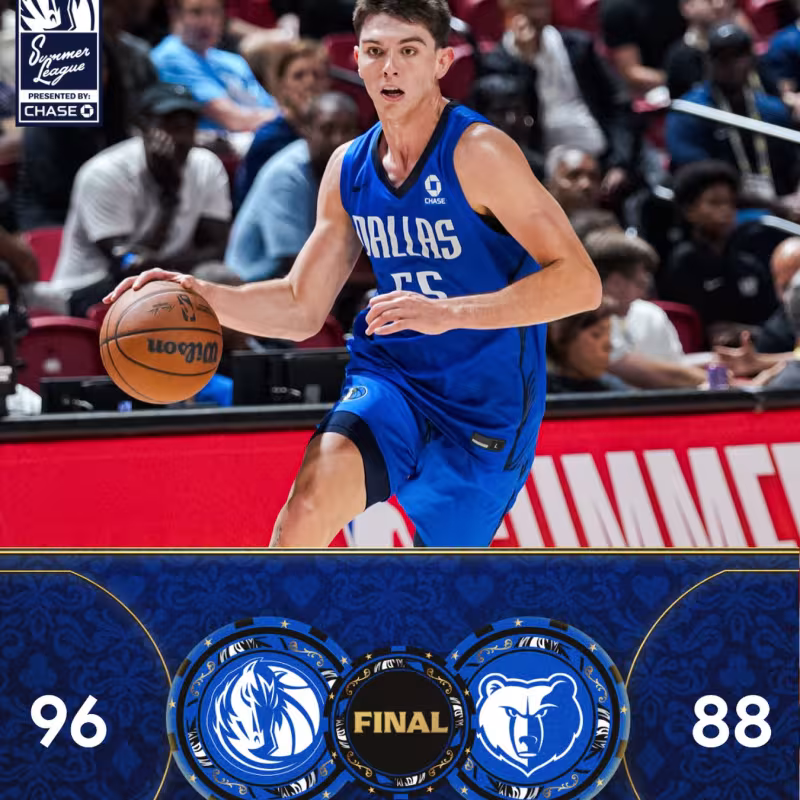 Sergio de Larrea, jugador de Dallas Mavericks