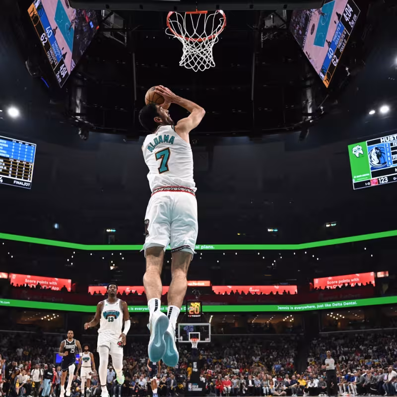 Santi Aldama, estrella de la NBA
