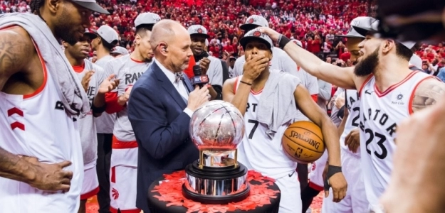 Toronto Raptors, campeón de la Conferencia Este.