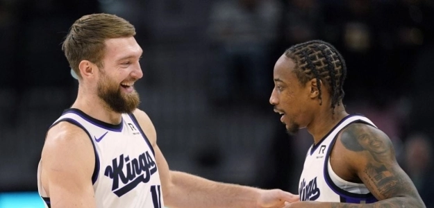 Domantas Sabonis y DeMar DeRozan, estrellas de Sacramento Kings