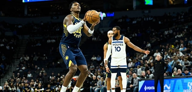Benedict Mathurin, Agentes Libres Restringidos en 2026. Foto: gettyimages