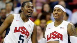 Kevin Durant y Carmelo Anthony, claros candidatos al MVP de la temporada regular