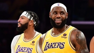 LeBron James y Anthony Davis formarán una pareja letal en Los Angeles Lakers.
