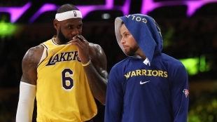 Lebron James y Stephen Curry quieren jugar juntos. Foto: gettyimages
