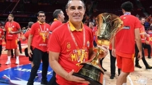 Sergio Scariolo, seleccionador español y campeón del mundo.