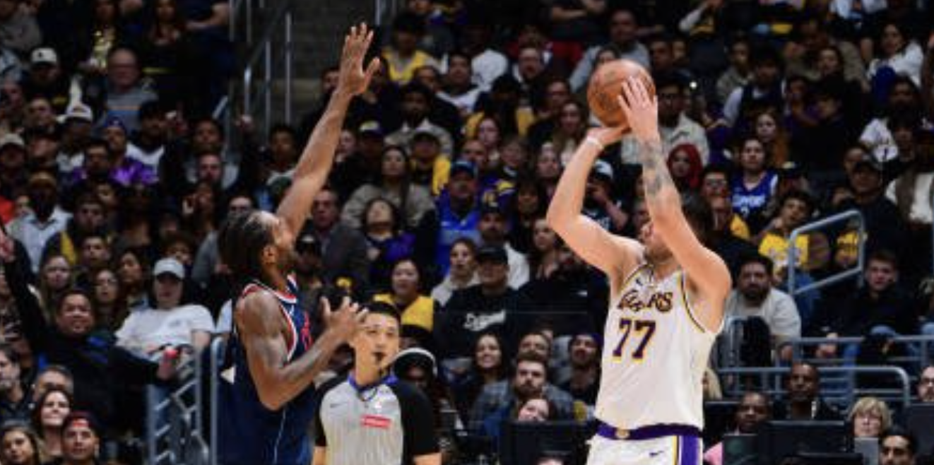 Luka Doncic somete a los Clippers y los Lakers son segundos del Oeste ...