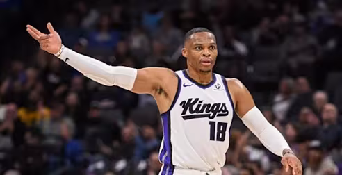 Russell Westbrook, jugador de Sacramento Kings.