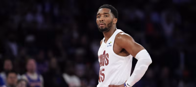 Donovan MItchell, estrella de Cleveland Cavaliers. 
