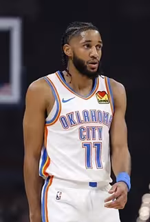 Isaiah Joe, jugador de Oklahoma City Thunder.