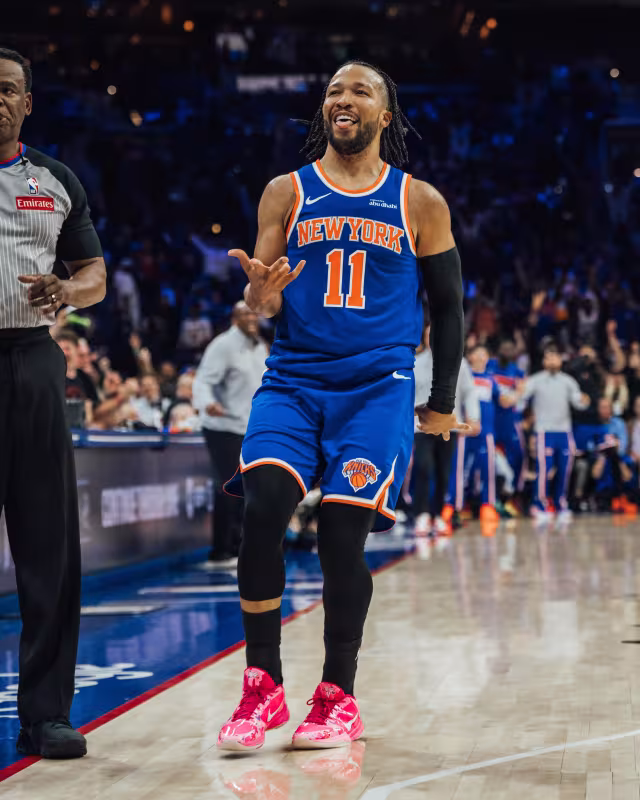Jalen Brunson, estrella de los Knicks en las Finales de la NBA