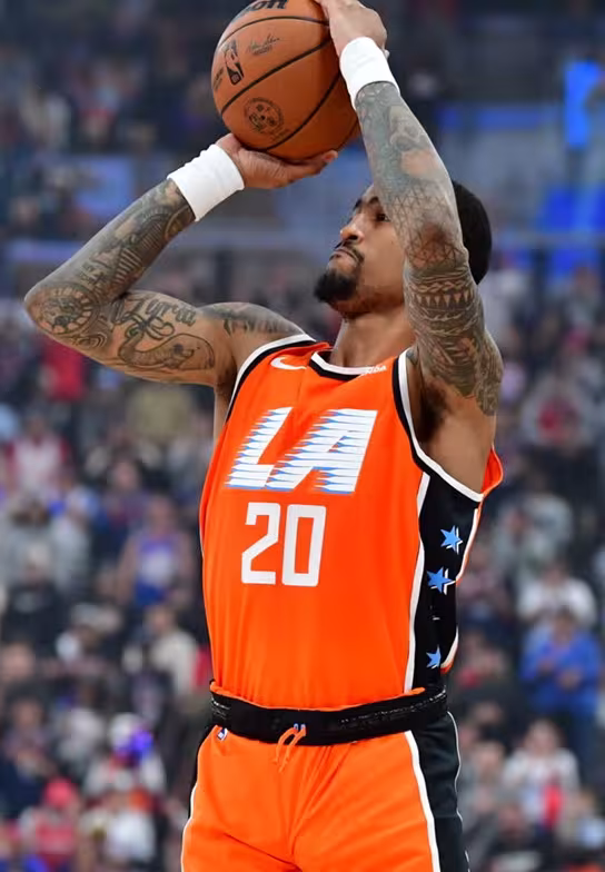 John Collins, player of the Los Angeles Clippers.