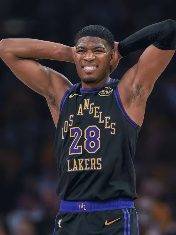 Rui Hachimura, jugador de Los Angeles Lakers.