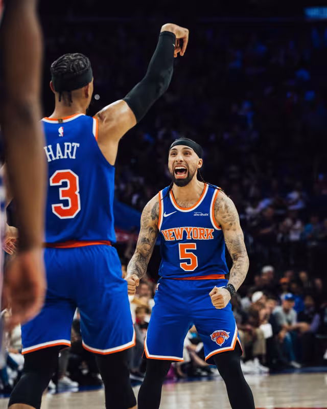 Jose Alvarado, jugador de New York Knicks.