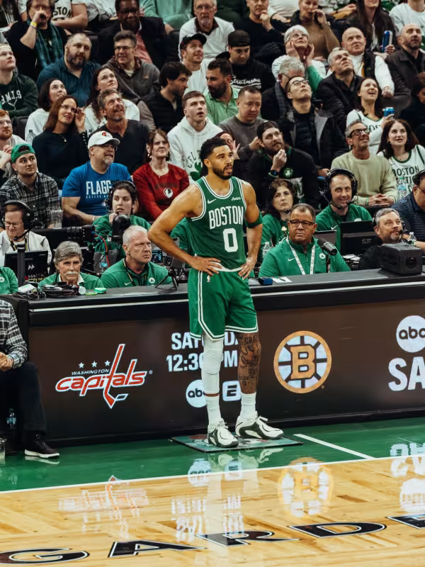 Jayson Tatum, estrella de Boston Celtics. 