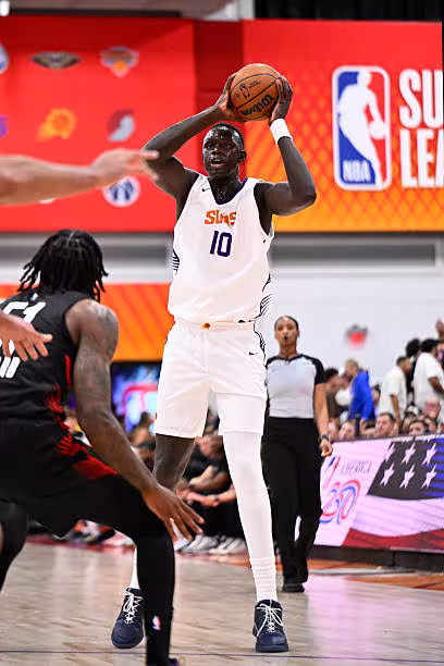Khaman Maluach, fichaje de verano de Phoenix Suns. Foto: gettyimages