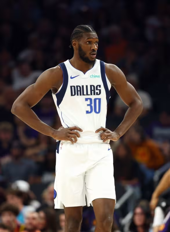 Moussa Cissé, jugador de Dallas Mavericks.