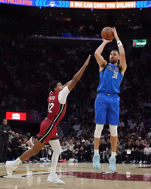 Klay Thompson could sign with Miami Heat. Photo: gettyimages.