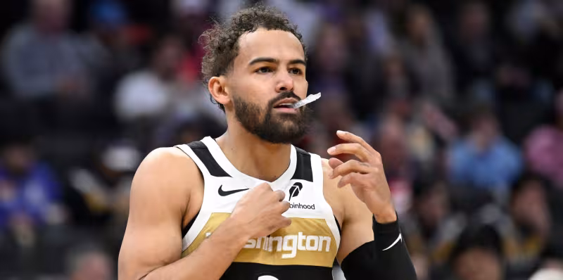Trae Young, estrella de los Washington Wizards