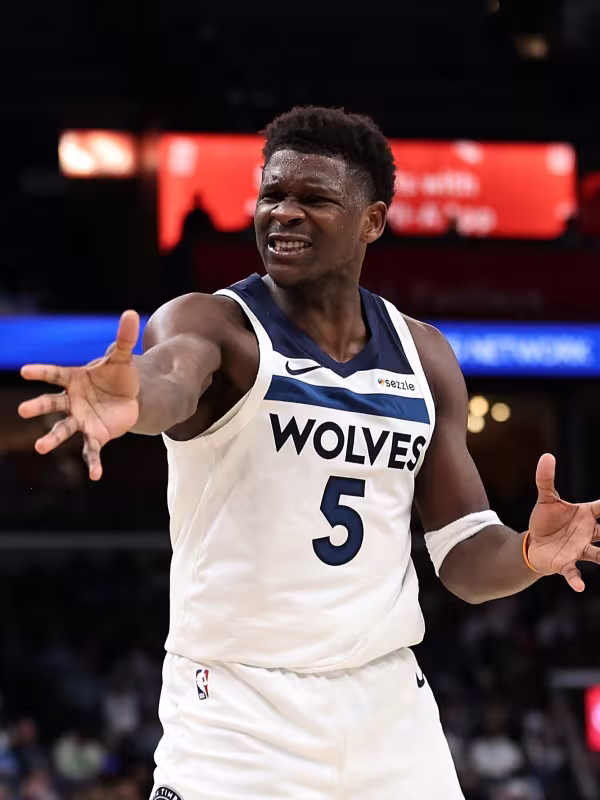 Anthony Edwards, estrella de Minnesota Timberwolves. 