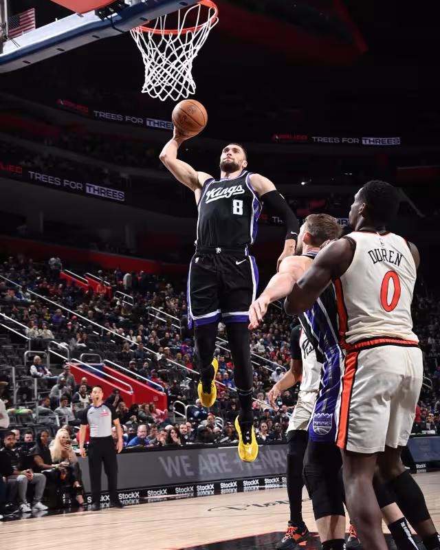 Zach LaVine, jugador de Sacramento Kings. 