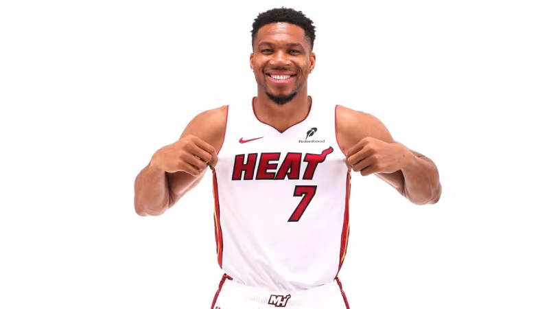 Giannis Antetokounmpo, nueva superestrella de los Heat