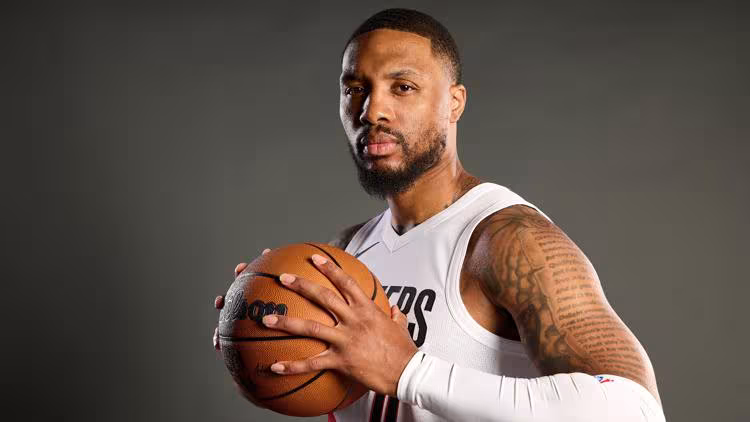 Damian Lillard, star of the Portland Trail Blazers
