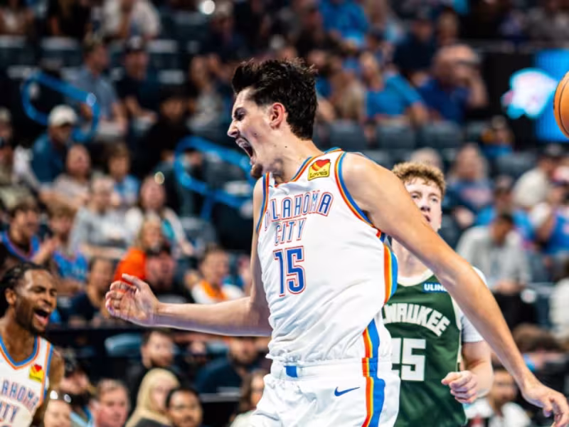 Aday Mara, cambio de vida por Cason Wallace. Foto: gettyimages