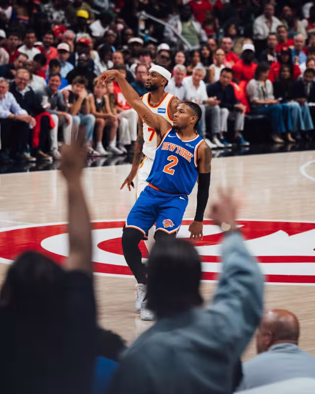 Miles McBride, New York Knicks player.