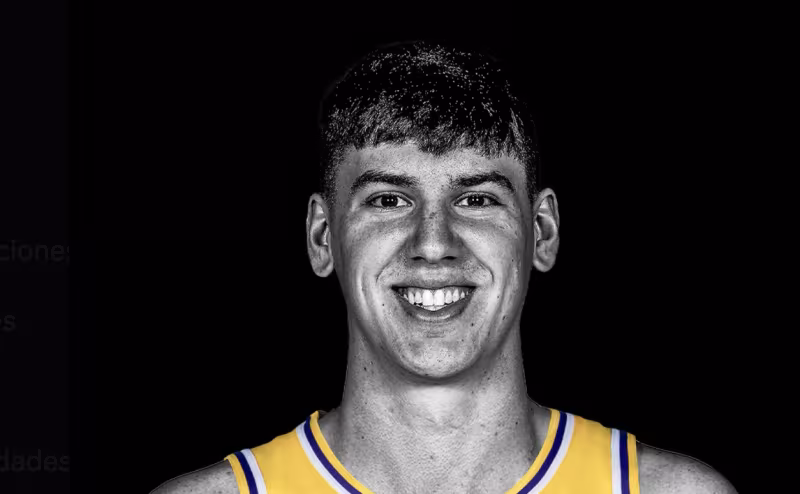 Jake LaRavia, la ilusión de los Lakers: "Redick quiere que sea yo mismo, que juegue libre y haga lo que sé hacer"