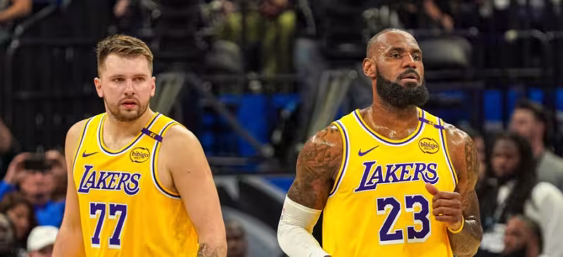"Nos espera un año largo": Doncic, tras la lesión de LeBron en los Lakers