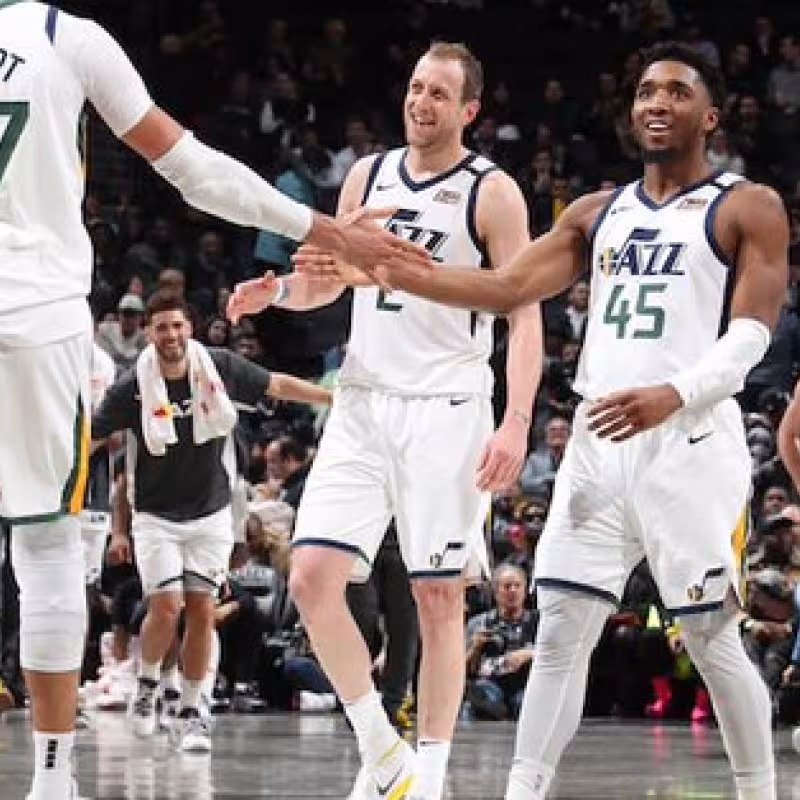 Utah Jazz, segundo clasificado en la Conferencia Oeste.