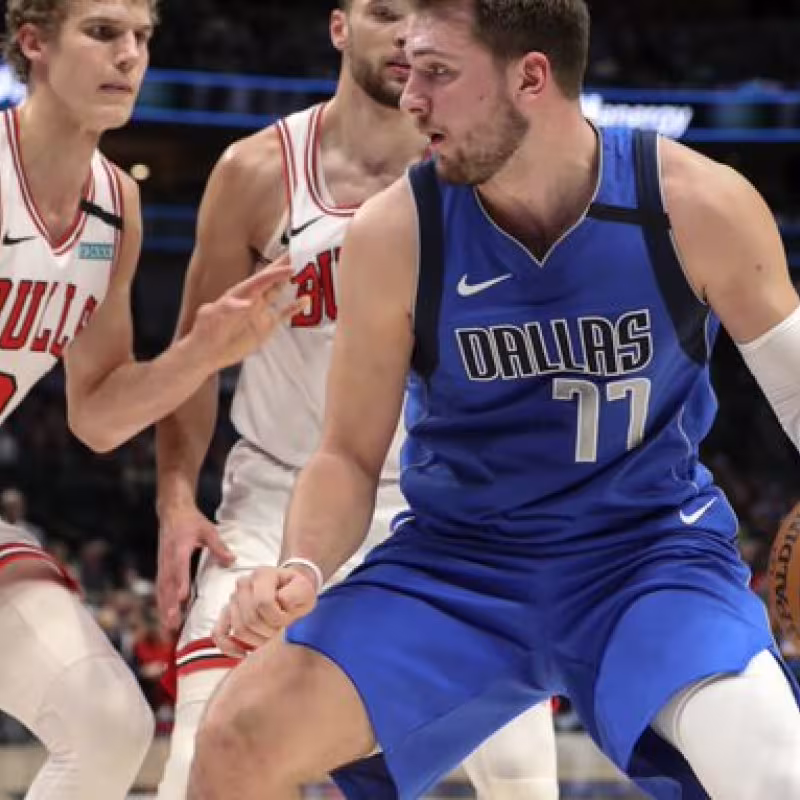 Luka Doncic y Lauri Markkanen, posibles futuros compañeros de equipo.