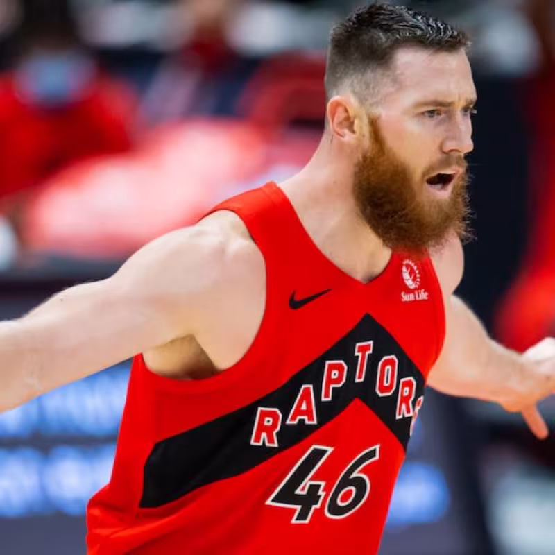 Aaron Baynes, pívot de los Raptors que ya es agente libre "Foto: Daily Hive"