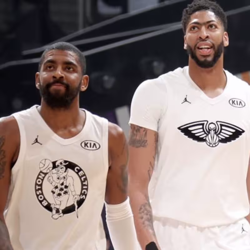 Kyrie Irving y Anthony Davis, en el último All-Star