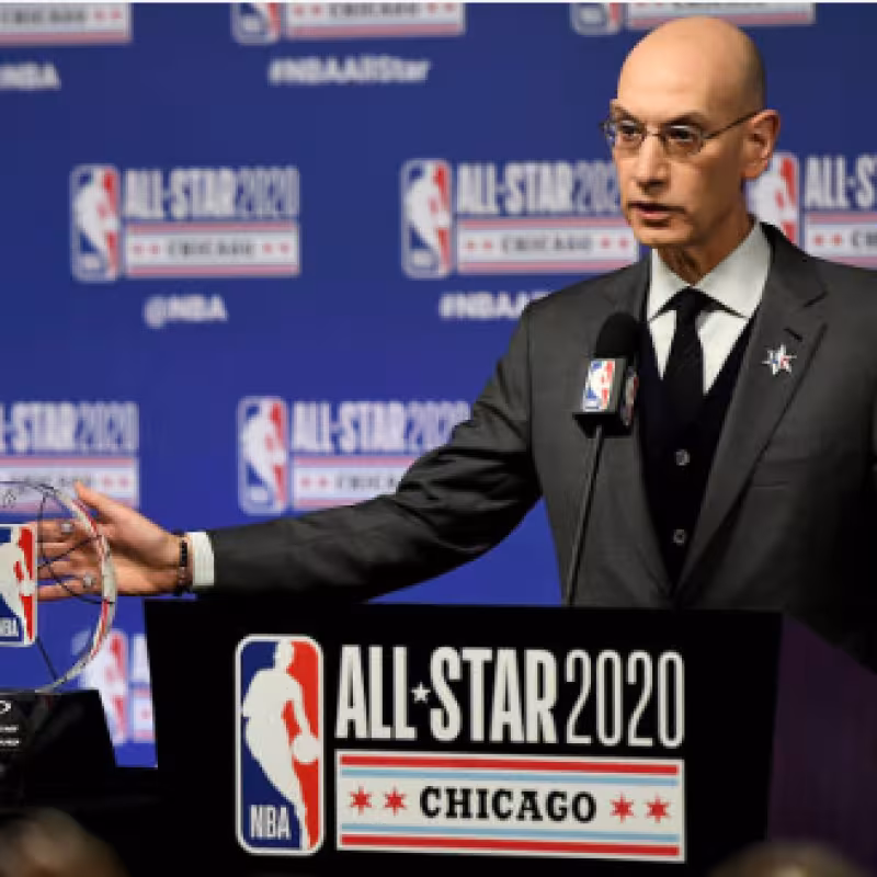 Adam Silver desvela fecha mínima para tomar decisiones. Foto: gettyimages