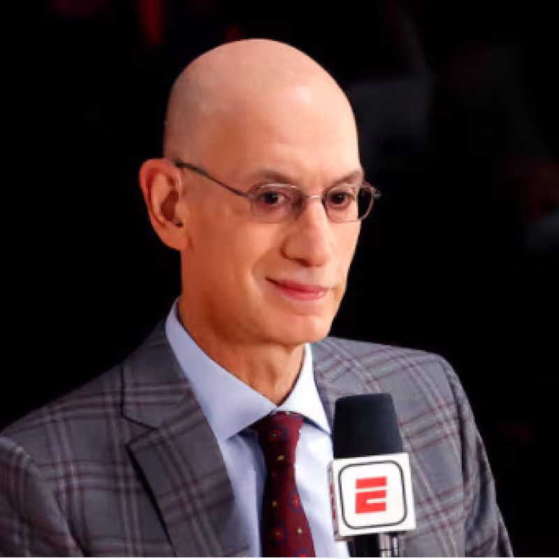 Adam Silver y el acuerdo para empezar 22 de diciembre. Foto: gettyimages