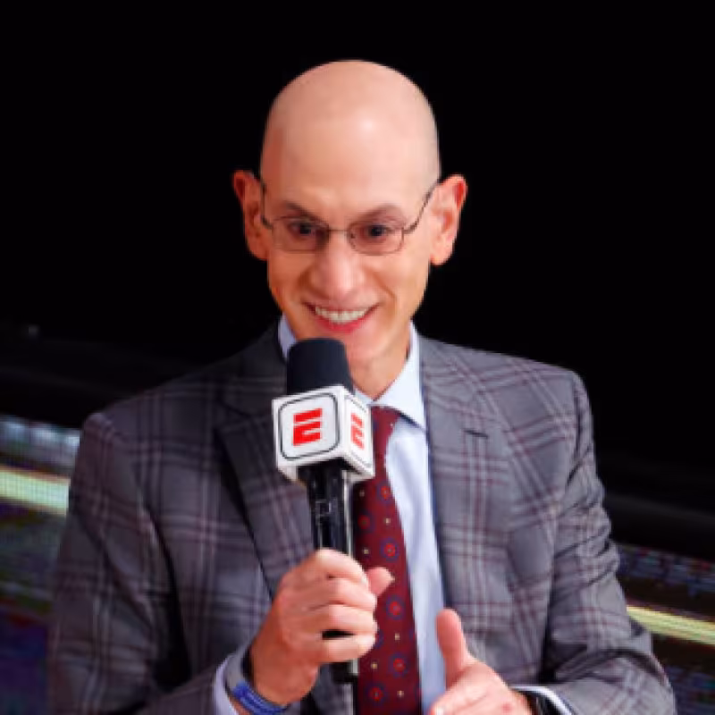 Adam Silver y fechas clave NBA 2020/2021. Foto: gettyimages