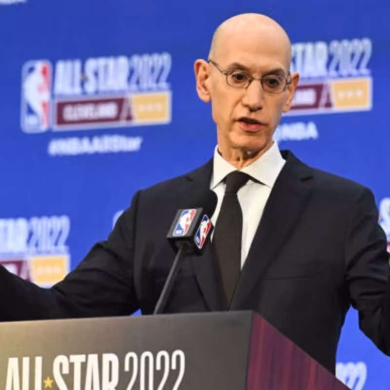 Adam Silver, comisionado de la NBA.