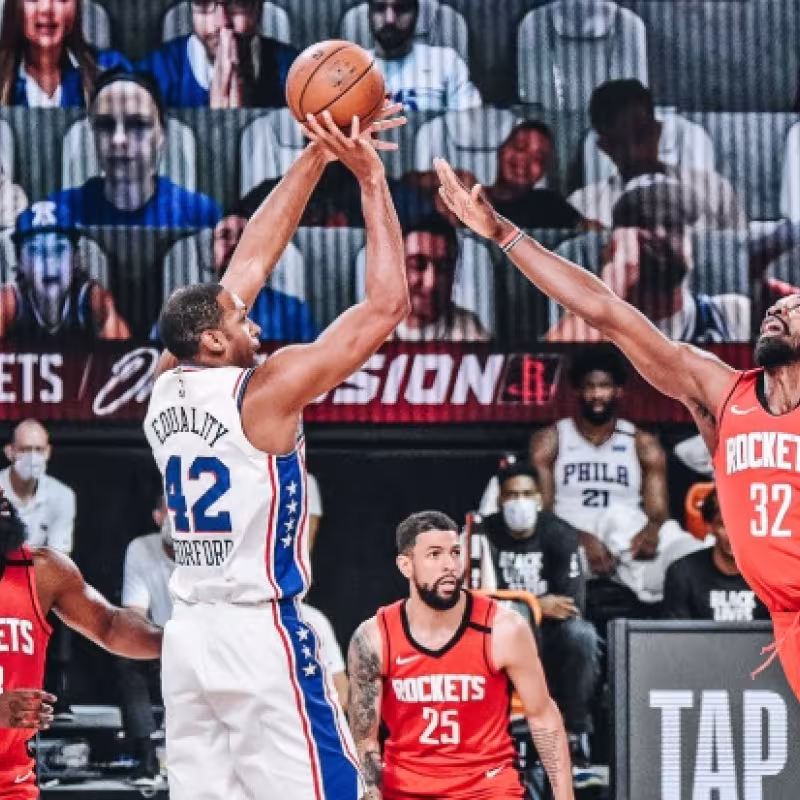 Al Horford, jugador de Philadelphia 76ers.