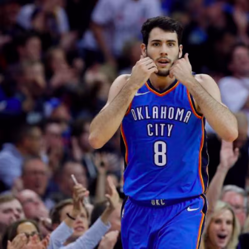 Álex Abrines, ex jugador de Oklahoma City Thunder.