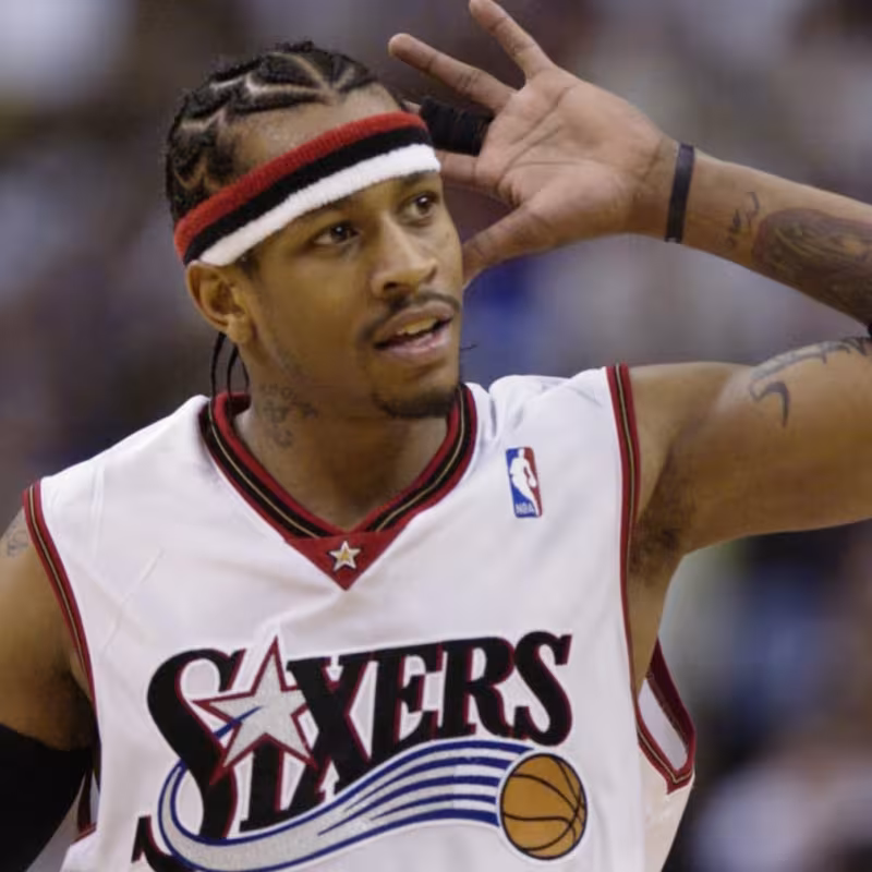 Allen Iverson, ex jugador y leyenda de la NBA.