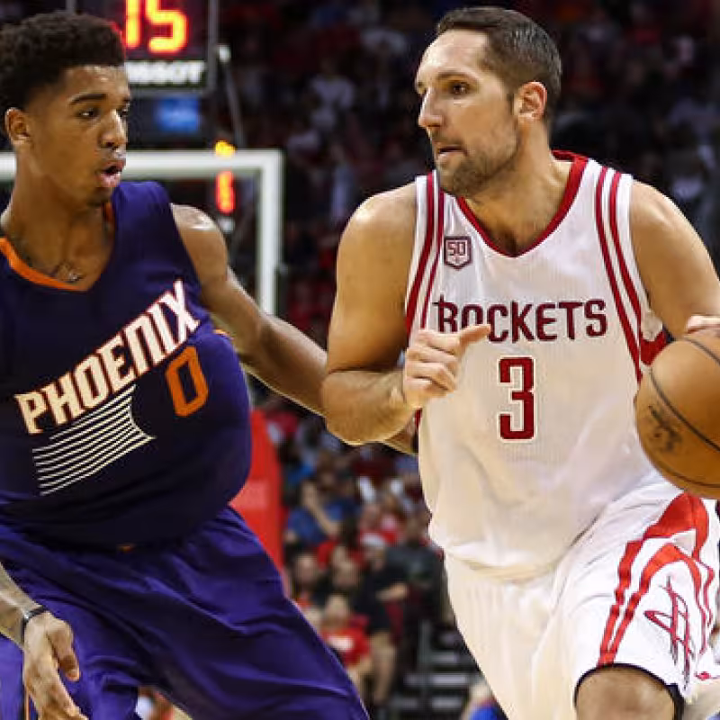 Knight y Anderson, en un Rockets-Suns.