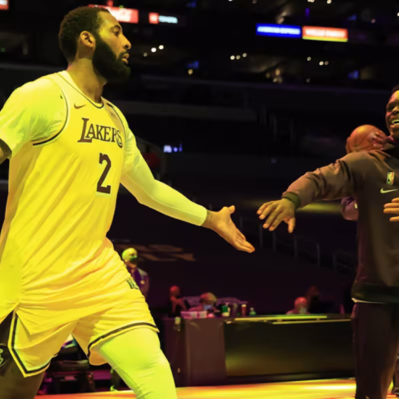 Andre Drummond, jugador de Los Angeles Lakers.